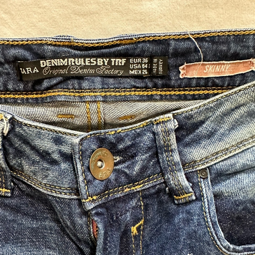 Zara Denim Rules By Trf. | Skinny. View 5